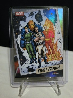 2026 Topps Finest Marvel Fantastic Four - First Family #FF-07 - Fantastic Four