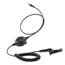 Headset PTT Coiled Cable Handheld Radio for Motorola XPR7000e APX6000 APX7000