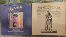 Samual Barber  - 2 BOX SET LOT.  Anthony And Cleopatra AND  Vanessa  VG++