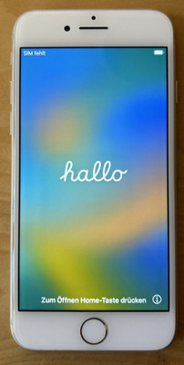 Apple iPhone 8  64GB  Silber (ohne Simlock) ** TOP Zustand **