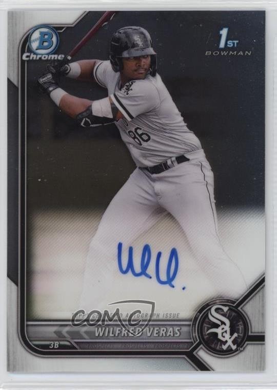 2022 Bowman Chrome Prospect Auto Wilfred Veras #CPA-WV Auto 12g7