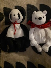 X2 Ty Beanie Baby Bears
