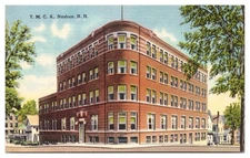 VTG YMCA, Exterior, Nashua, New Hampshire Postcard