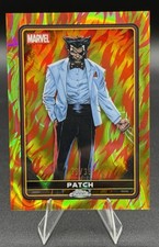 2025 Topps Chrome Deadpool & Wolverine  Patch Human Torch Refractor /39 #20 SP