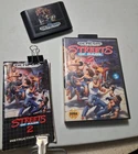 Vintage Sega Genesis Streets Of Rage 2 Video Game Complete In Box Cartridge