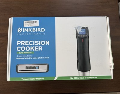 NEW!! Ink Bird ISV-100W Sous Vide Precision Cooker with Vacuum Sealer Bundle