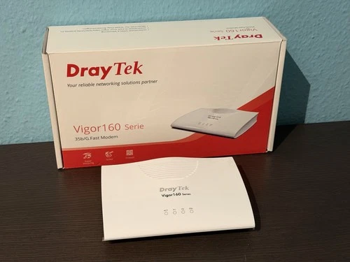 DrayTek Vigor 165 Supervectoring VDSL2 ADSL2 Modem Router Bridge Mode