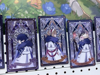 Genshin Impact Fatui Harbingers Refraction Card Blindbox (Frost & Flame Series)