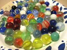 MARBLES -- Estate Find - VINTAGE Marbles Lot 3, APPROX 60--65