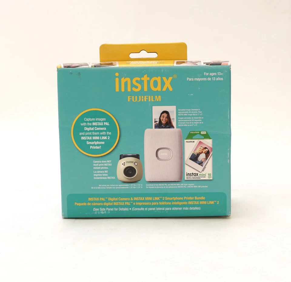 PACOTE COM 2 Fujifilm INSTAX GREEN PAL LINK