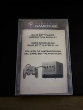 Nintendo Gamecube Game Boy Player Start Up Disc BOX AND MANUAL ONLY NO DISC