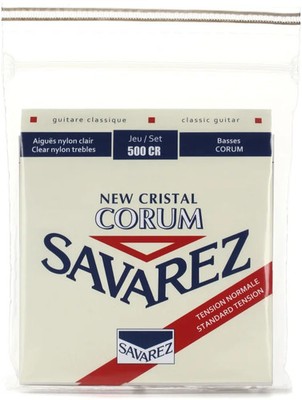 Savarez S.A. 500CR New Cristal Corum Normal Tension Classical Guitar Strings