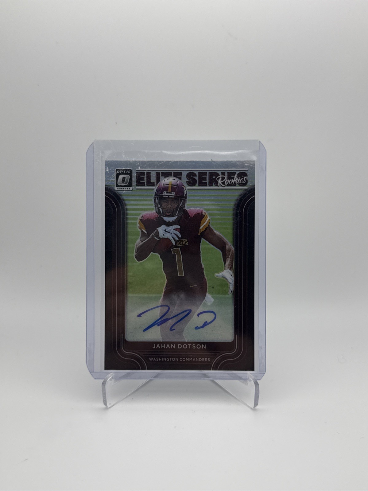 Jahan Dotson Panini Donruss Optic the Elite Series Rookies #ESR8 Autograph