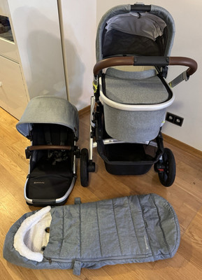 Kombikinderwagen, UPPAbaby VISTA V2, GREGORY, inkl. Zubehör Set, NP. 1.404,85  