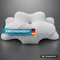 Glückstoff Kissen Memory Foam NackenstüTzkissen SeitenschläFerkissen NEU OVP