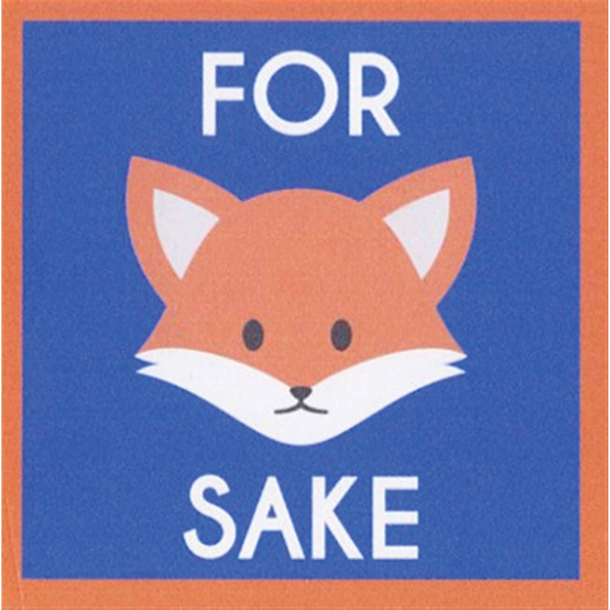 For Fox Sake Coaster, Kitchen Accessories, Humour, Gift