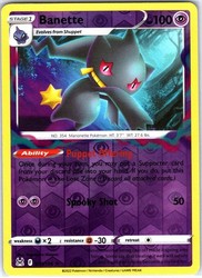 Banette 073/196 Lost Origin Reverse Holo Rare