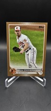 2022 Topps Series 1 Gold Border 951/2022 Bruce Zimmermann #157 Baltimore Orioles