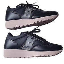 Saucony Jazz Triple Sneakers S70530-2 Black Purple Unisex Womens 7.5 Retro