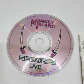 JVC The Secret of Monkey Island for Sega CD Manual Included Action Adventure