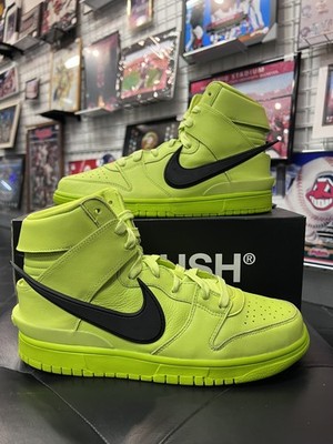 Size 9.5 - AMBUSH x Nike Dunk High Flash Lime