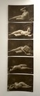 Vintage Antique French Model Nude Woman Photo Postcards Risqué Lot Of 5
