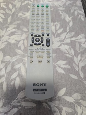 Original Original Sony RM-ADU005 AV SYSTEM Fernbedienung