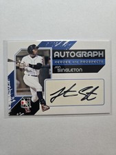 Jon Singleton 2011 In The Game ITG HEROES and PROSPECTS RC Auto Autograph AA66