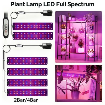LED Plants Grow Light Hydroponic Full Spectrum Garden Indoor Veg Flower ...