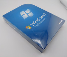 Microsoft Windows 7 Professional Full 32  64 Bit DVD Retail NEW-SEALED