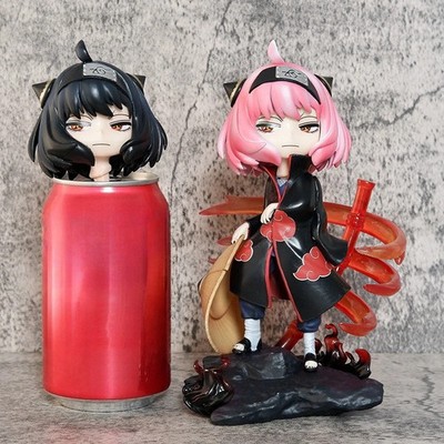 Ania Cos Weasel Dual Head Anime Figurine Spy Playhouse Model Statue