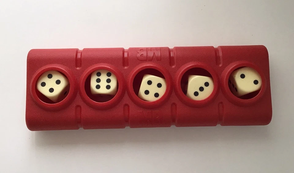 Yahtzee Classic Dice Game Pocket Travel Version Vintage Instructions Boxed - Image 3 of 4