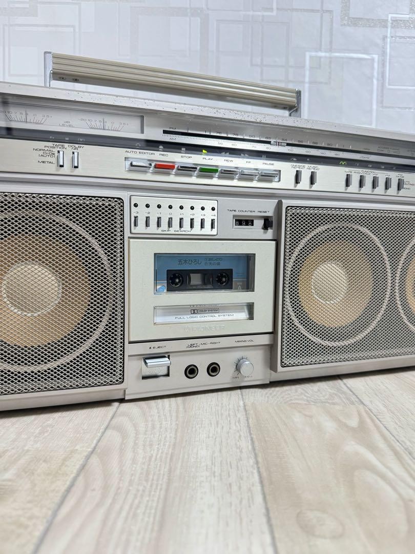 Pioneer SK-900 Vintage Boombox | 1981 | High-End Cassette Radio