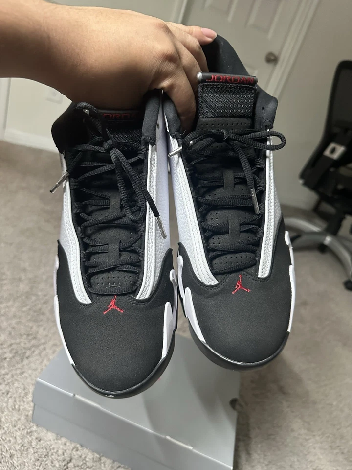 2024 Air Jordan 14 Retro "Puntera Negra" 487471-160 ¡Talla 11! Foto 3 de 4