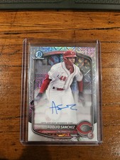 2025 Bowman Chrome Adolfo Sanchez Bowman Prospect - Mega Auto Refractor