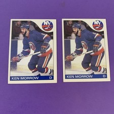 1985-86 Topps - Ken Morrow #93 Quantity 2 New York Islanders