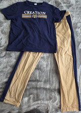 SHEIN Jungen 2-teiliges Outfit-Set 8Y T-Shirt...
