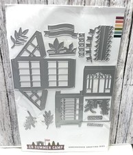 Concord & 9th GREENHOUSE GREETING Summer Camp Dies Rare