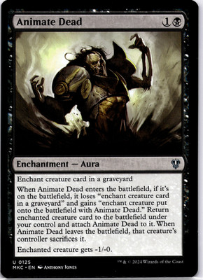 Animate Dead MKC Regular NM MTG