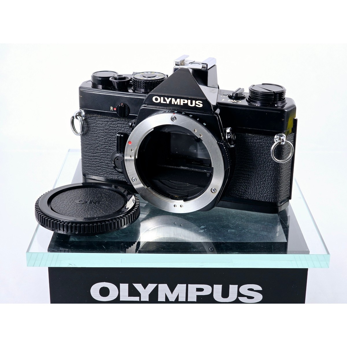OLYMPUS OM-1 BLACK ブラック New Seal [Near MINT] Olympus OM-1 MD Black SLR 35mm Film Camera
