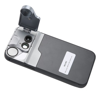 Multi Lens Mobile Phone Case For 12Mini With Macro/Fisheye/CPL Filter Fit