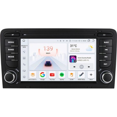 7'' Wireless Car Play Android 12 Radio for Audi A3 8P