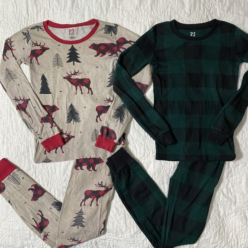 Lot of 2 - Youth 2 Pc. Snug Fit Pajama Sets (4 pc.), Size 14, PJ Place