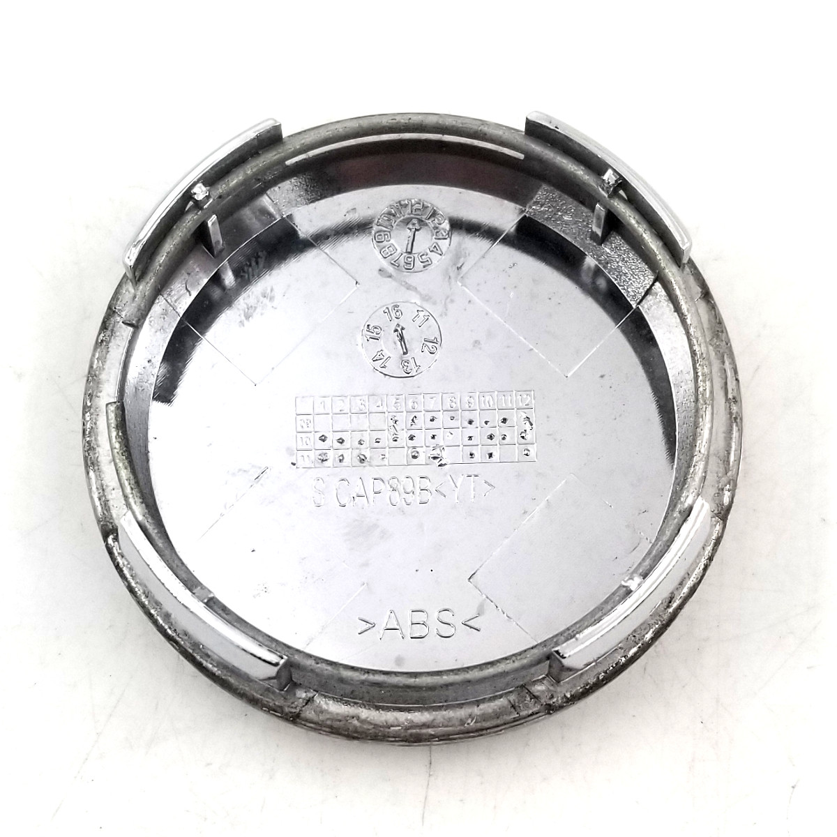 Maxxim Alloy Wheels Chrome Snap In 2 3/8" Dia Wheel Center Cap SCAP89B