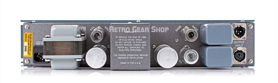 Pultec Pulse Techniques MEQ-5 2U Blue EQ Equalizer - Image 3 of 3