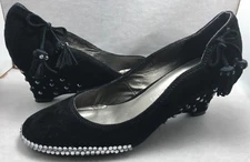 Michel Klein Paris Womens Black Heels