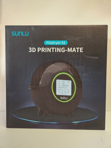 SUNLU S2 3D Printer Filament Dryer PLA PETG 1.75mm 360° Heating LCD Touch Screen - Picture 10 of 13
