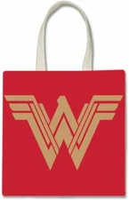 Wonder Woman Printed Tote Bag, 14.5x15", Halloween, Trick Or Treat, Reuseable