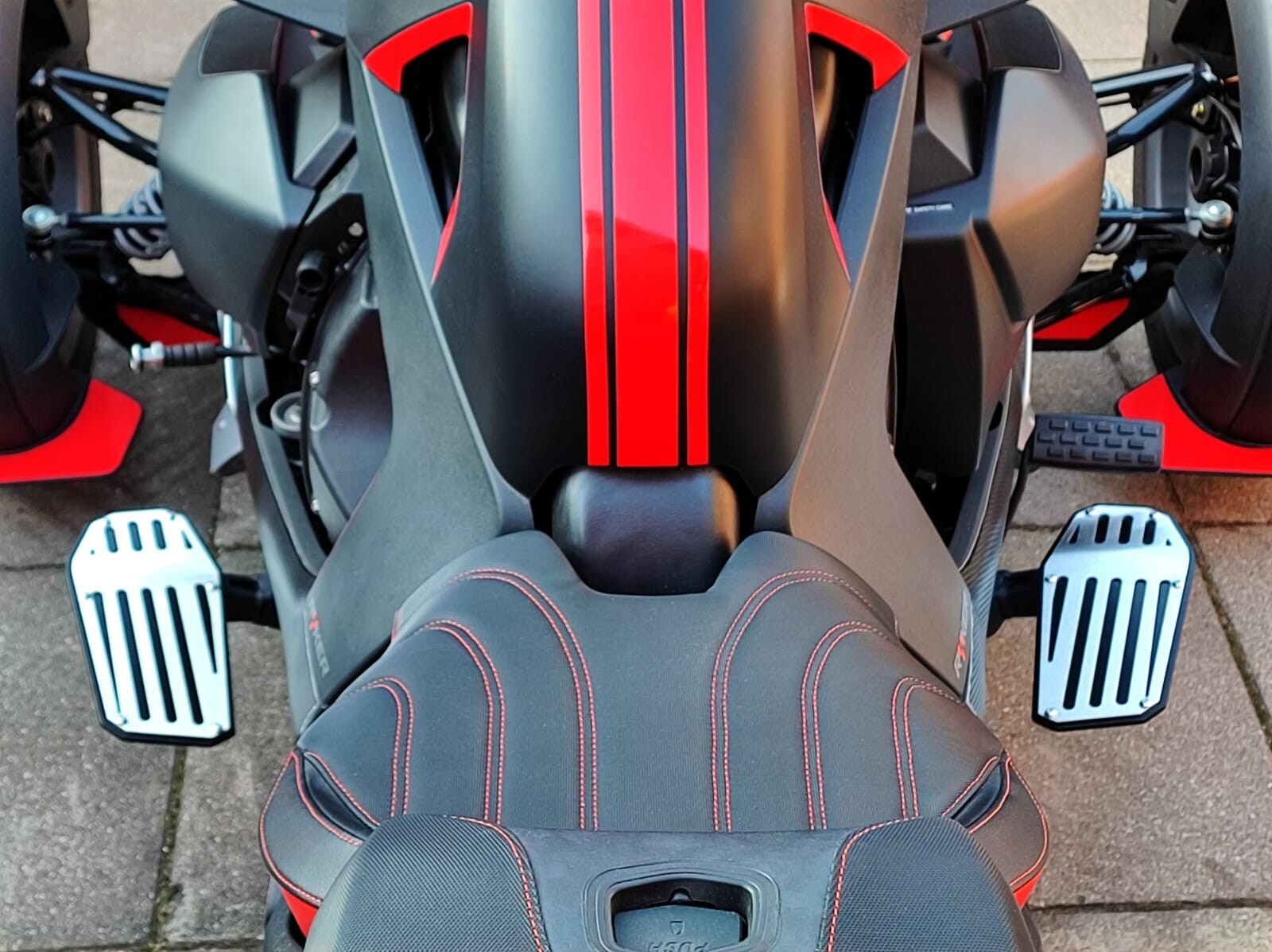 Can Am Ryker 1822 Floorboards Foot Rest Pegs Ryker Sport Rally eBay