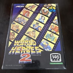 World Heroes 2 Neo Geo Japan Complete Excellent Condition